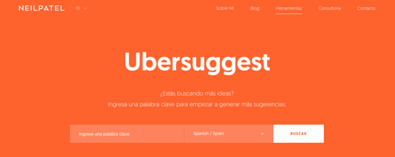 ubersuggest seo
