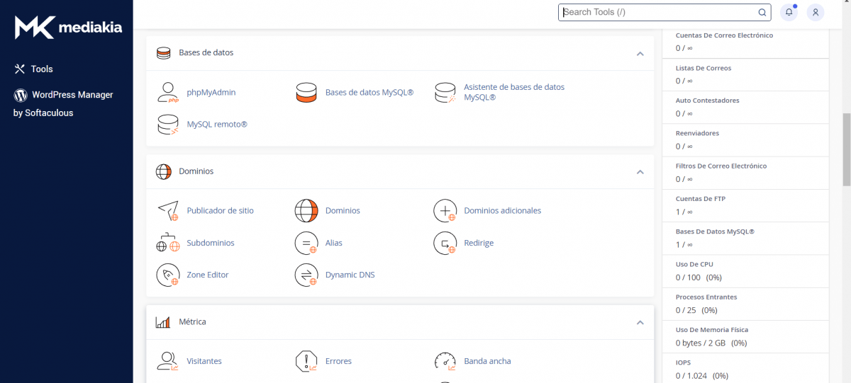 cpanel mediakia